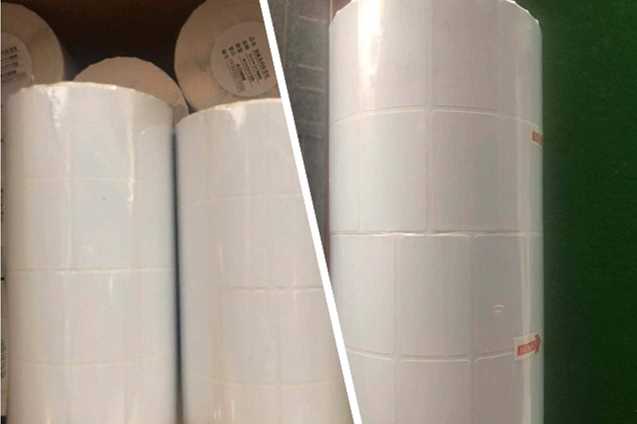 銅板紙標(biāo)簽紙，蘇州某汽配零件公司采購