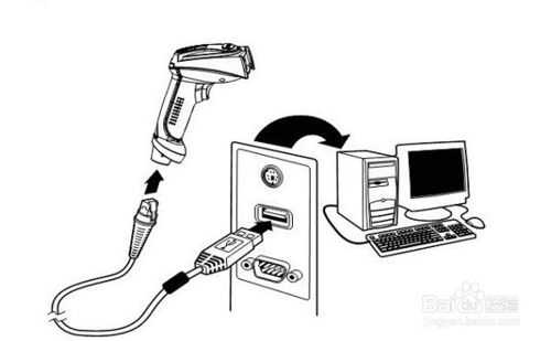 條碼掃描槍的安裝使用，設置說明詳解