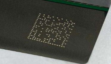 金屬零部件激光鐳雕碼 金屬零部件激光鐳雕碼